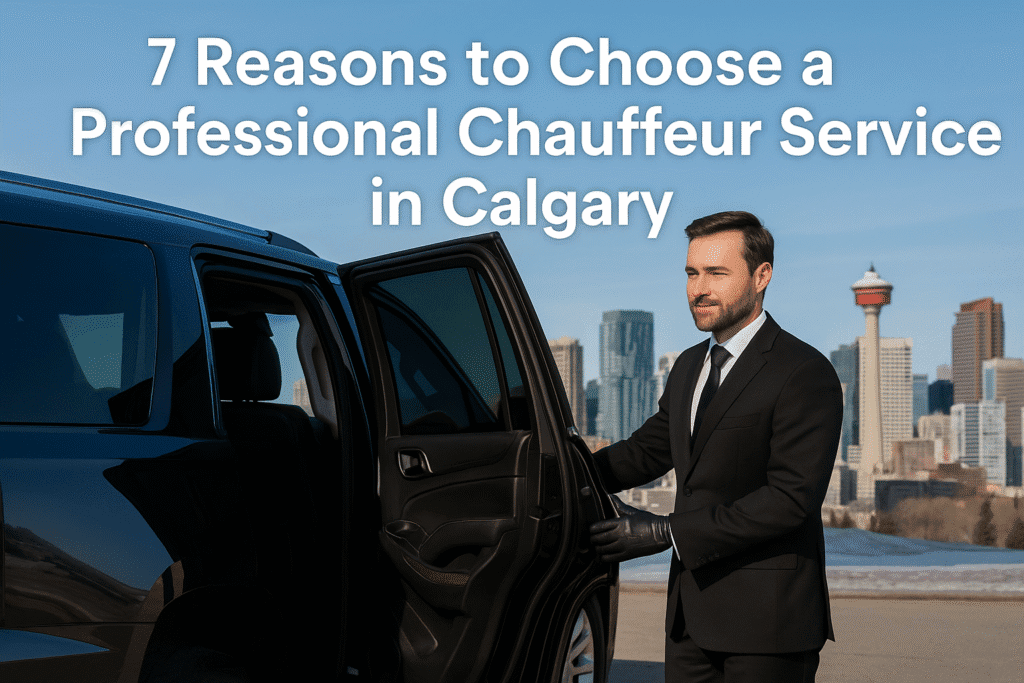 7 Reasons to Choose a Professional Chauffeur Service in Calgary Why you should choose Limo service over other options in Calgary?